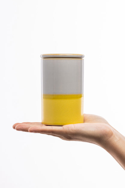Storage tin Industrial - Yellow | Tranquillo