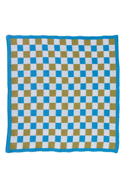 Dishcloth check - Yellow | Tranquillo