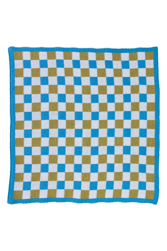 Dishcloth check - Yellow | Tranquillo