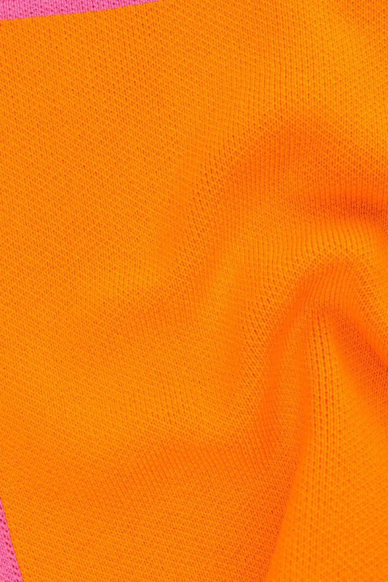 Dishcloth check - Orange | Tranquillo