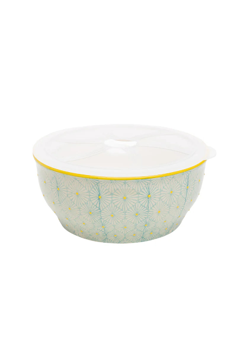 Bowl Art Deco - 18 cm - Blue | Tranquillo