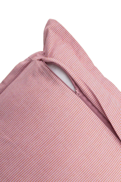 Cushion cover vivid lines - Orange | Tranquillo