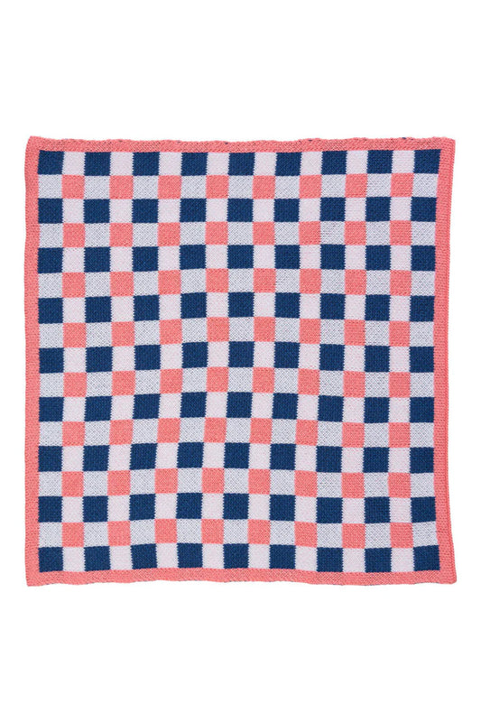 Dishcloth check - Blue | Tranquillo