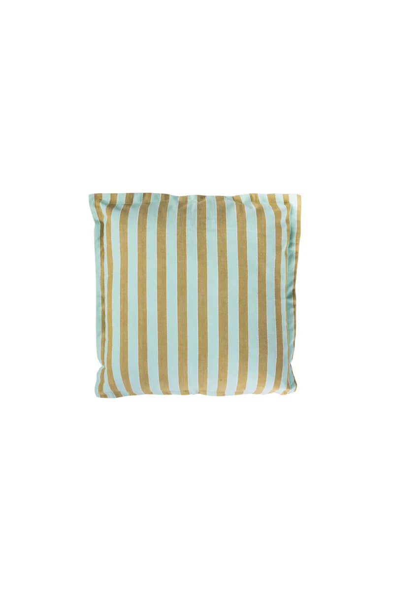 Cushion cover vivid lines - Green | Tranquillo