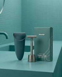 Safety razor case - dark teal | Wondr Care