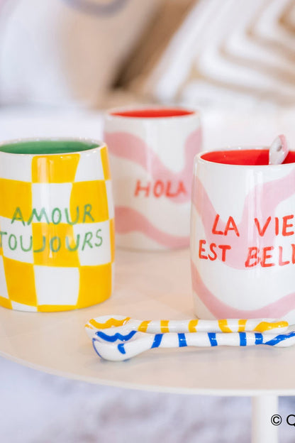 Tumbler Elias - spanish swirls | Que Rico