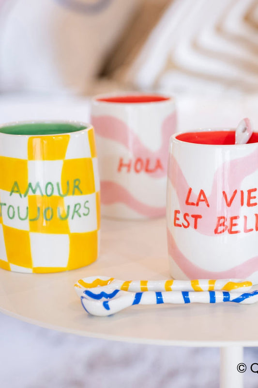 Tumbler Elias - spanish swirls | Que Rico