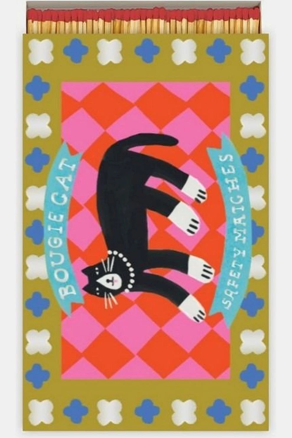 Large Rectangle Boxed Matches - Bougie Cat | Paddywax