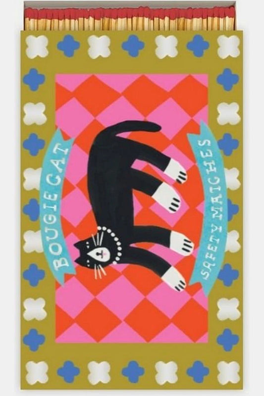 Large Rectangle Boxed Matches - Bougie Cat | Paddywax