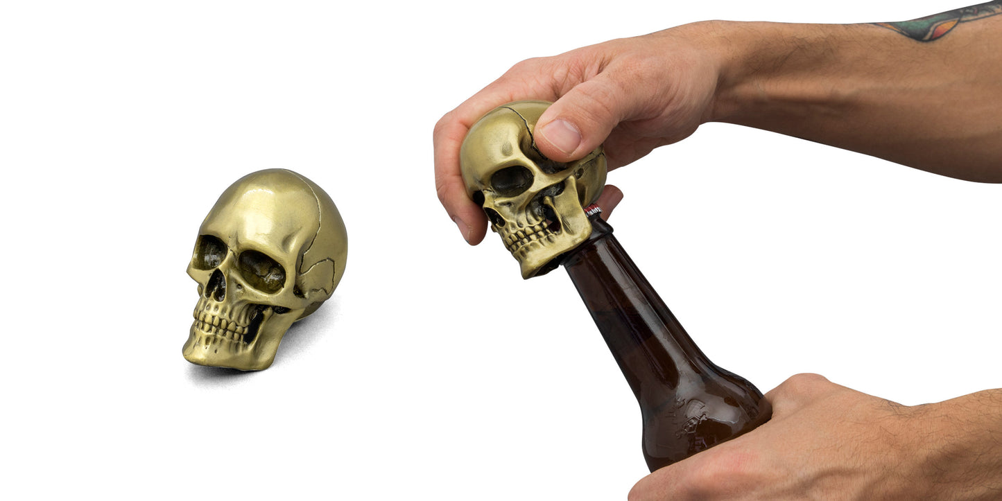 Skull Bottle Opener - Crack One Open | Suck UK