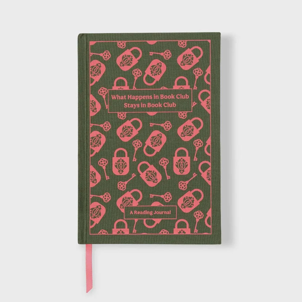 Vintage book - inspired journal - What happens in book club | Designworks Ink