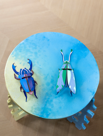 Jade Grasshopper - muurdecoratie | Studio Roof