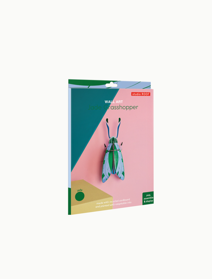 Jade Grasshopper - muurdecoratie | Studio Roof