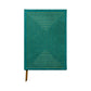 Hard Cover Suede Journal - Green | Designworks Ink
