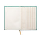 Hard Cover Suede Journal - Green | Designworks Ink