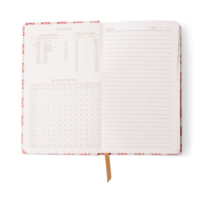 Tulip Journal - Orange Check | Designworks Ink
