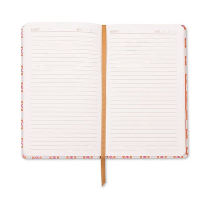Tulip Journal - Orange Check | Designworks Ink