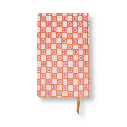 Tulip Journal - Orange Check | Designworks Ink