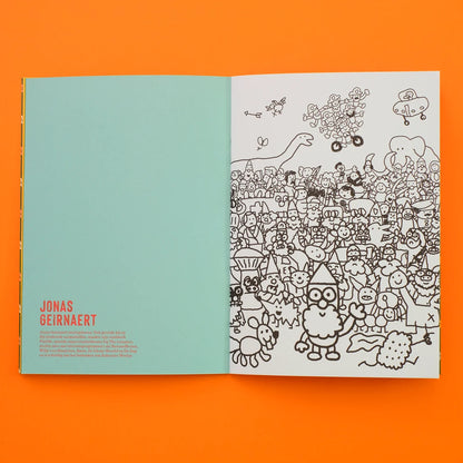 Kleurboek - 20 Belgische illustrators | Stratier