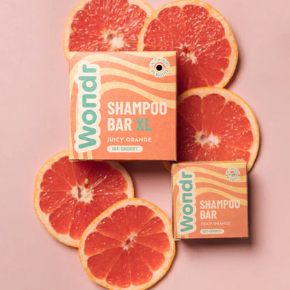 Juicy orange shampoo bar XL | Wondr Care - de inKijk