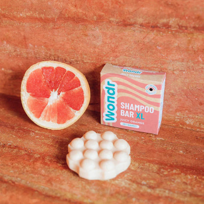 Juicy orange shampoo bar XL | Wondr Care - de inKijk
