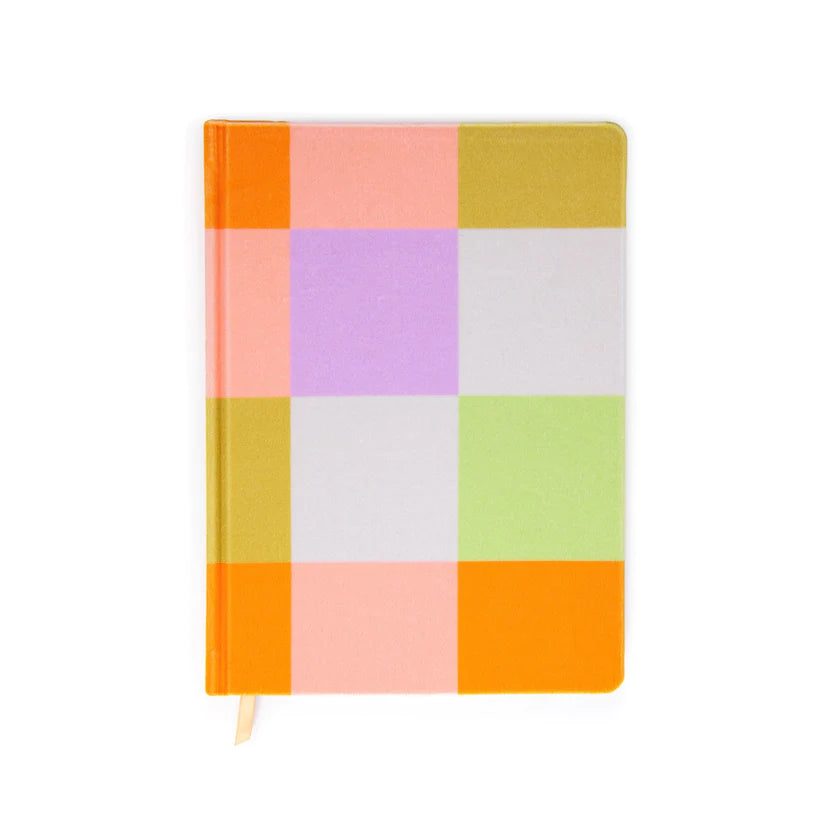 Jumbo Journal Velvet - Check | Designworks Ink