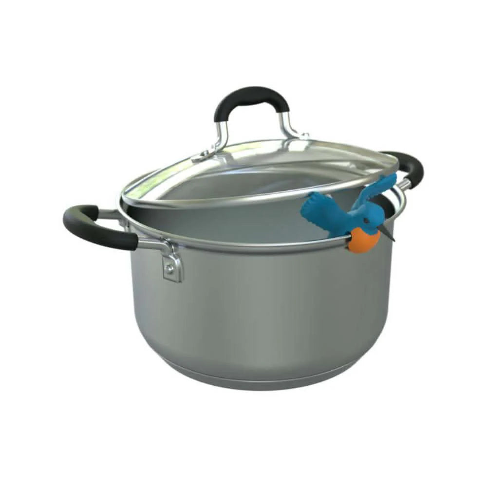 Kingfisher steam release & spoon holder | Winkee Design