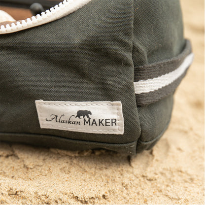 Eco-friendly toiletry bag Kenaï - khaki | Alaskan Maker