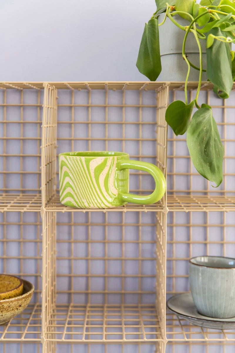 Cup rack small - signal green | Kalager Design