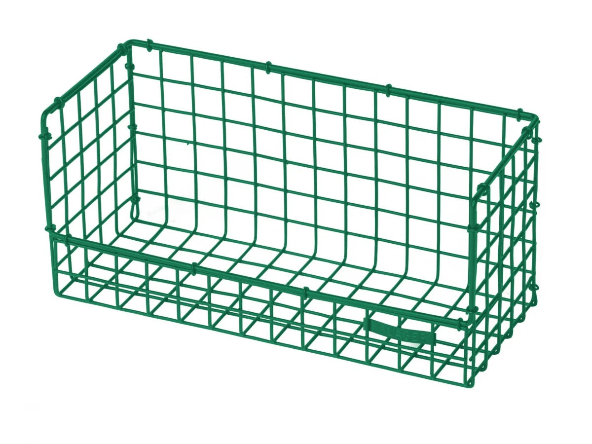 Wire shelf medium - signal green | Kalager Design - de inKijk