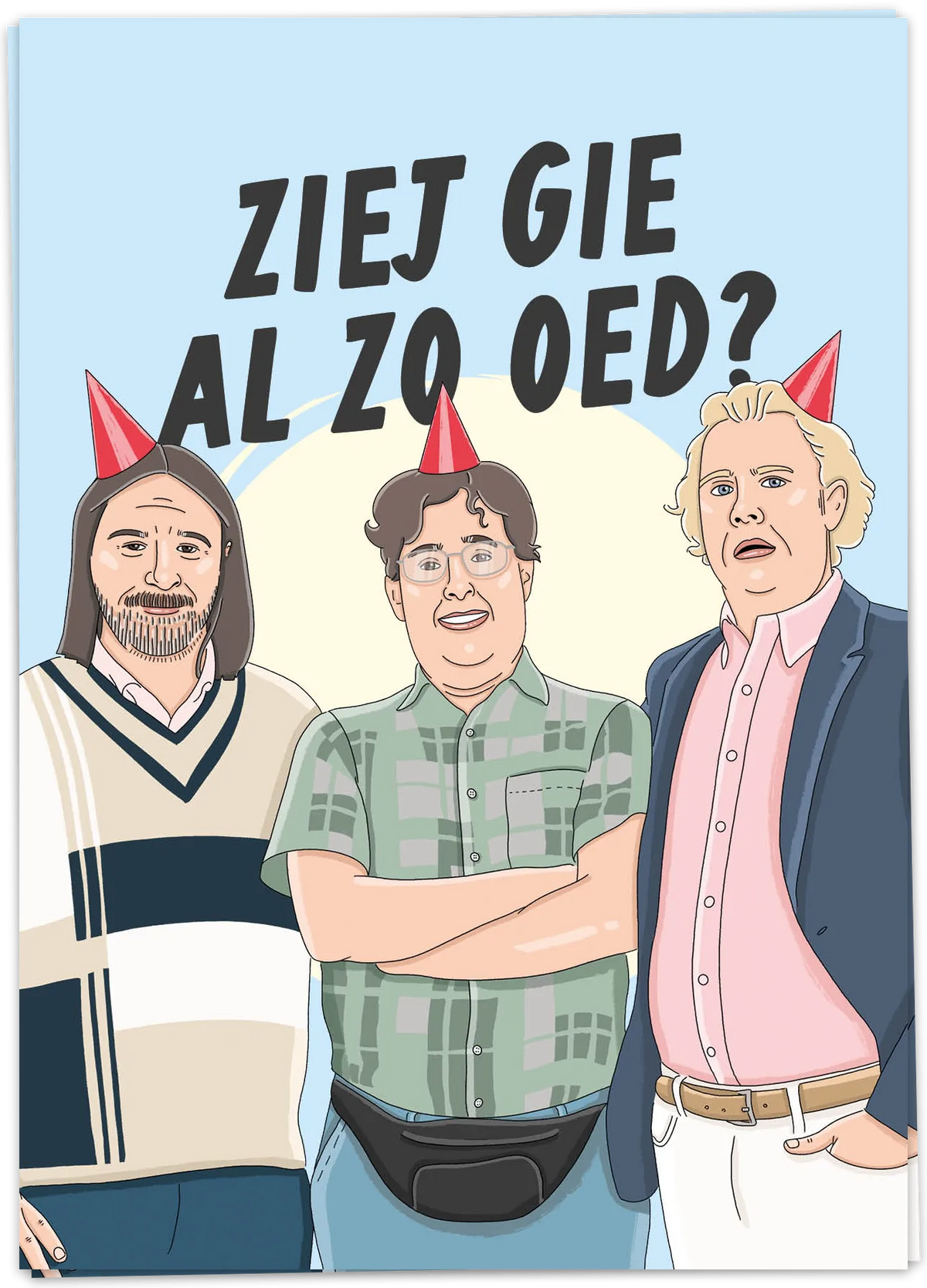 Verjaardag - ziej gie al zo oed | Kaart Blanche