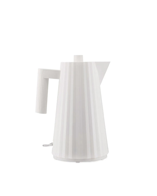 Waterkoker - wit - plissé | Alessi