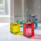 Glassblock candleholder - vela | Remember - de inKijk