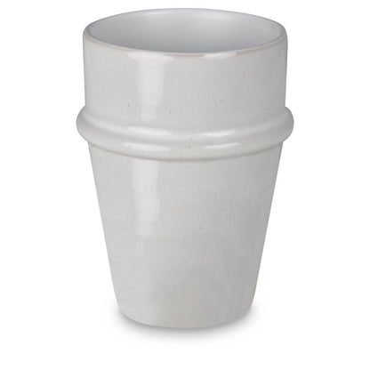 Beker wabi wit gespikkeld - klein | Opjet Paris - de inKijk