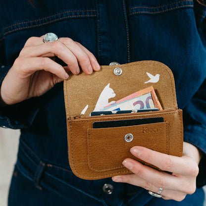 Cat Chase - Small - Cognac used look | Keecie