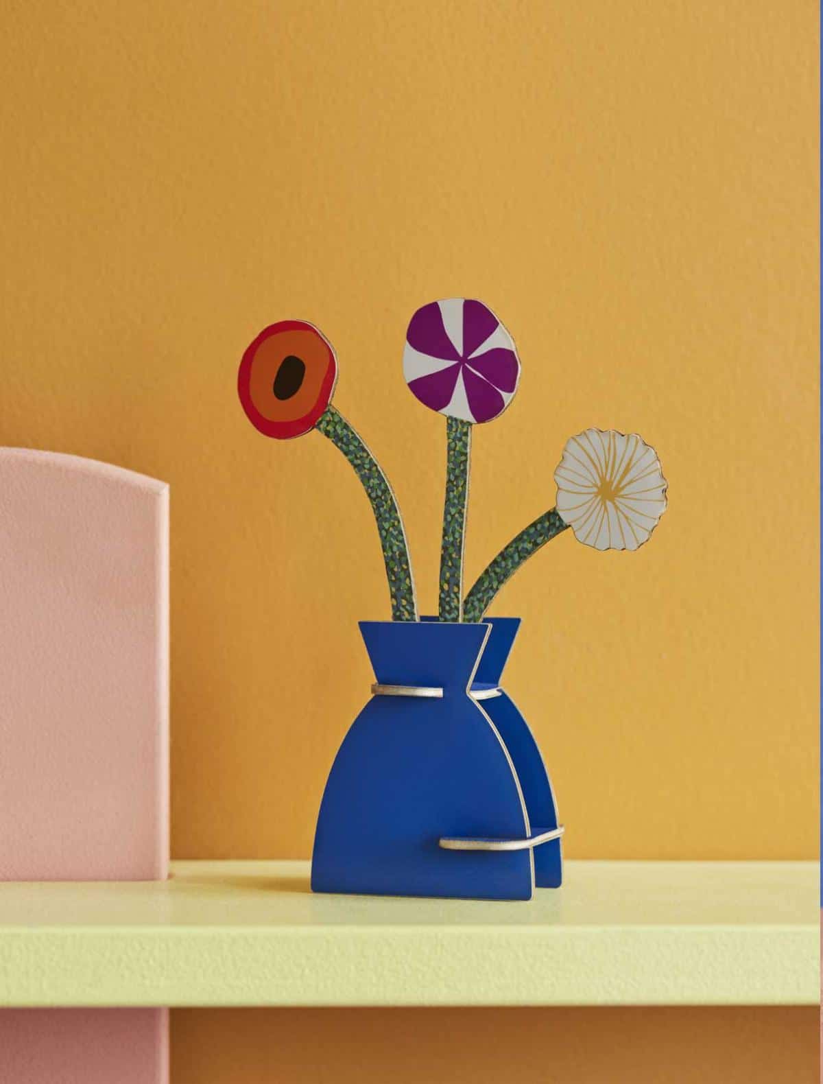 Klimt Flowers, pop-out card | Studio Roof - de inKijk
