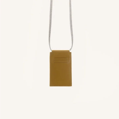 Phone pouch - coloré - affogato beige + costa green | Sticky Sis - de inKijk