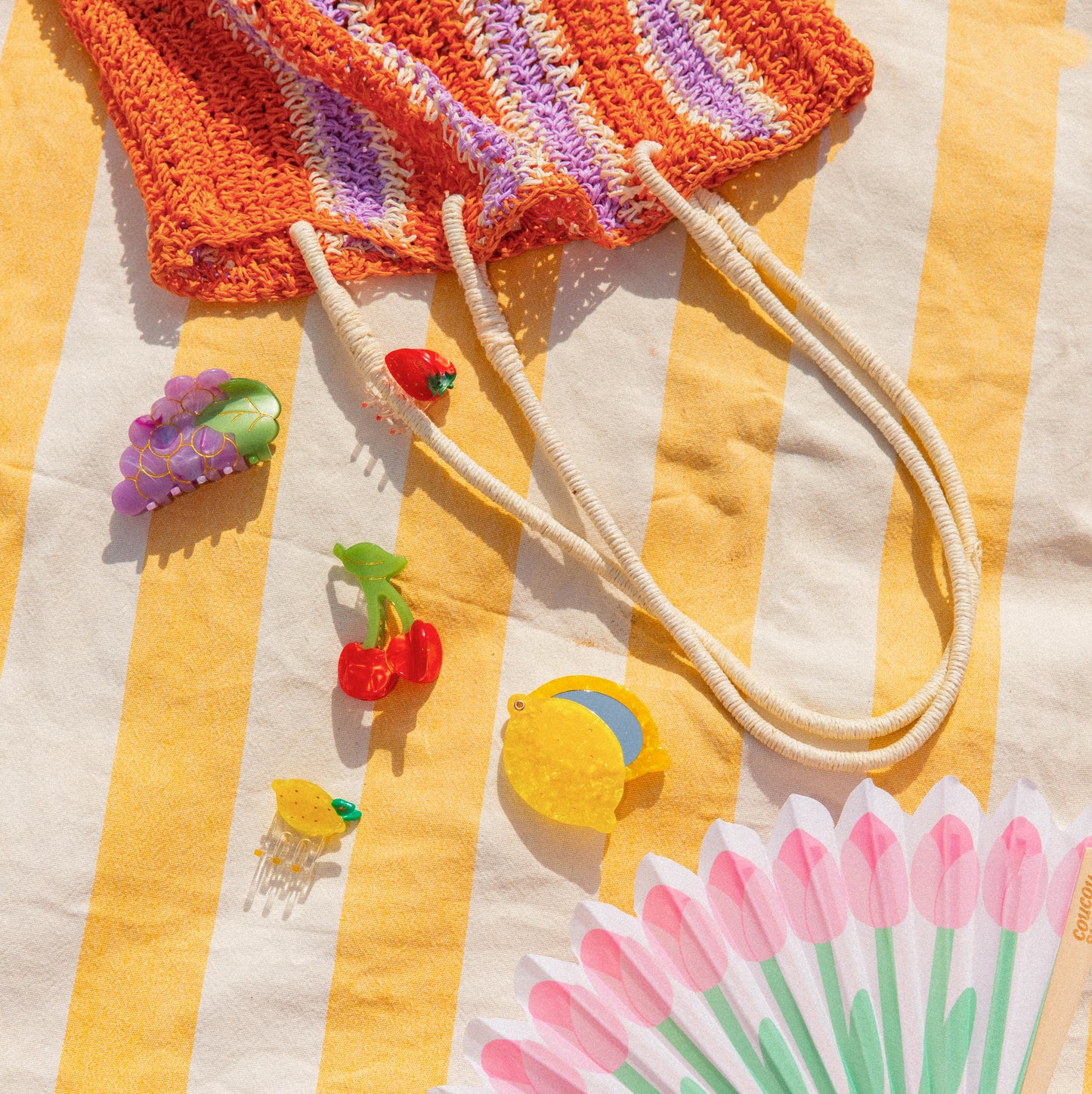 Lemon - mini hair claw | Coucou Suzette