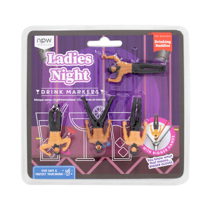 Ladiesnight - glasmarkeerders set v.4 | NPW - de inKijk