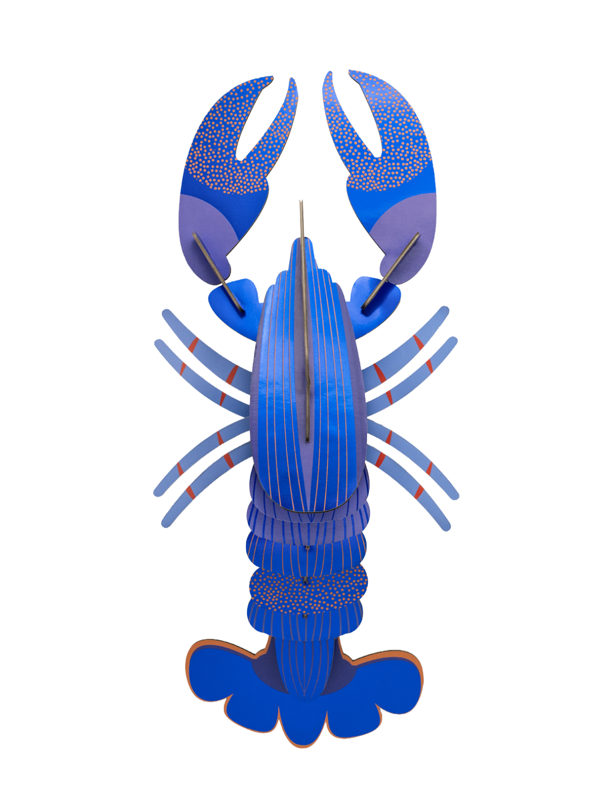 Lapis Blue Lobster - muurdecoratie | Studio Roof