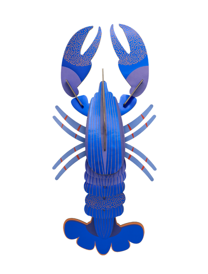 Lapis Blue Lobster - muurdecoratie | Studio Roof