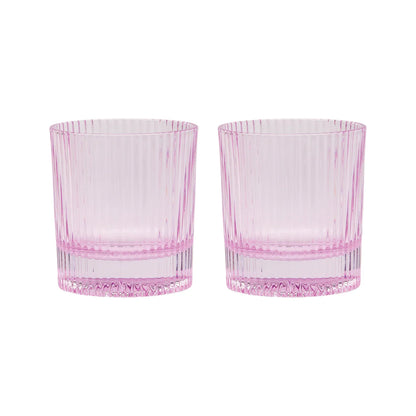 Scout Lowball Glass - lilac - set van 2 | Here's How