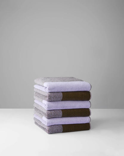 Handdoeken set - Lex Pott collectie - green/lilac | SUITE702
