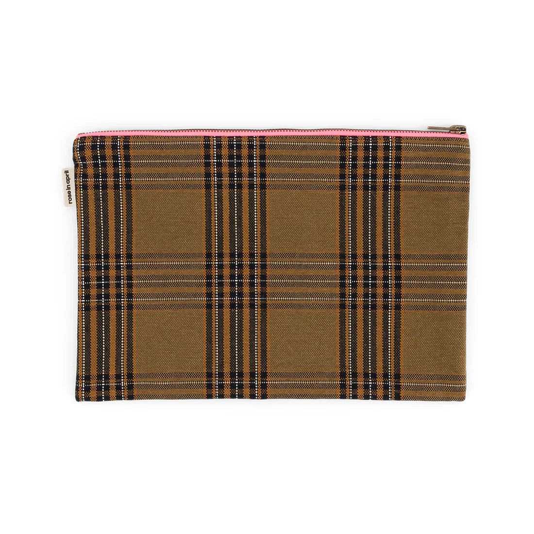 Pouch - Lili - Tartan Check | Rose in April