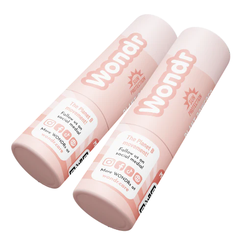 2 x Plant Powered Lip Balm - Lippenbalsem | Wondr Care