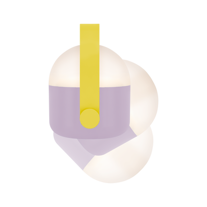 Draagbare LED lamp OLE - lilac | Remember