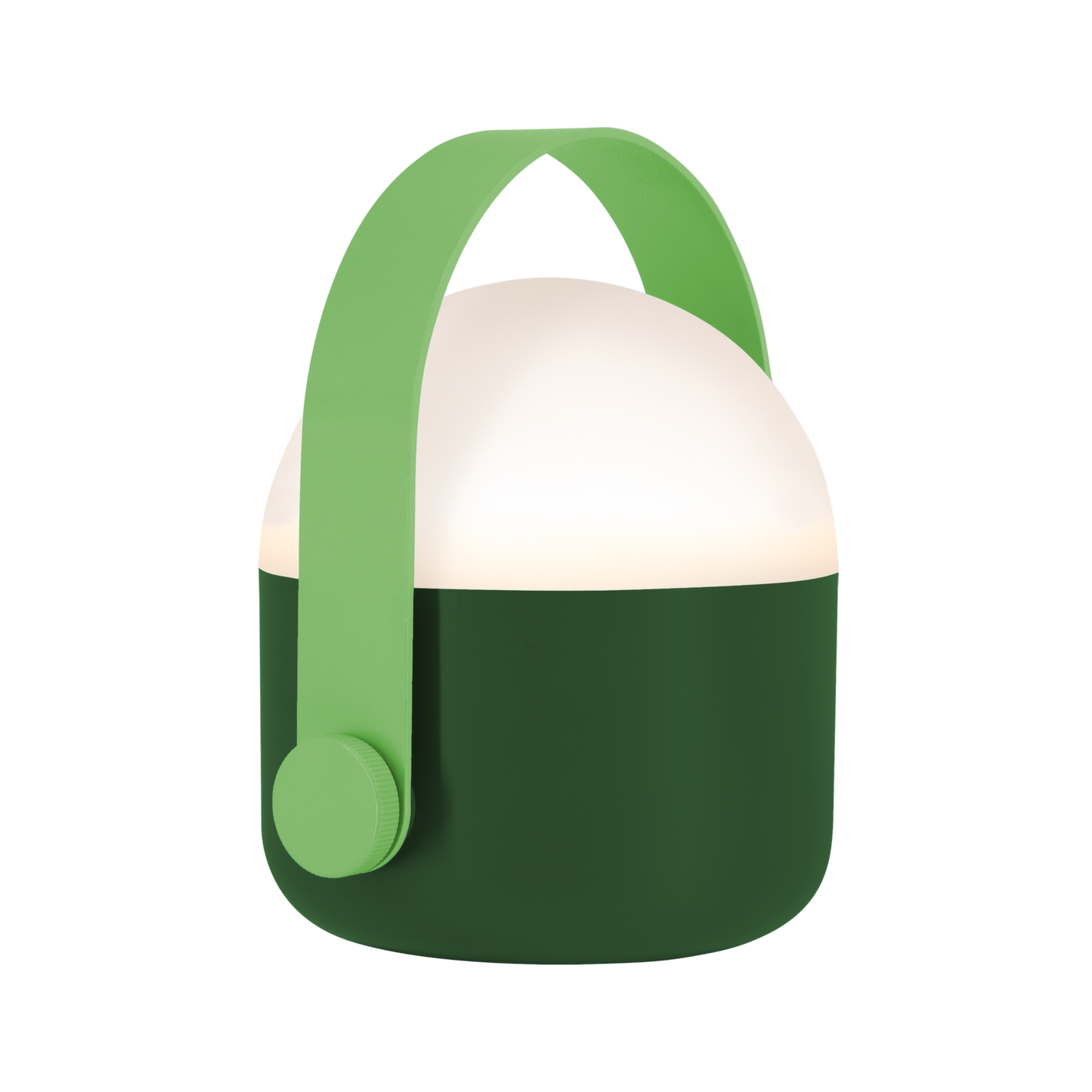 Draagbare LED lamp OLE - green | Remember