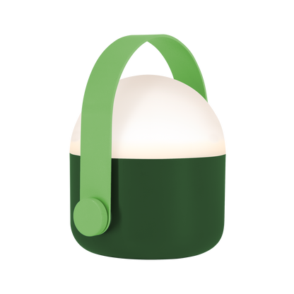 Draagbare LED lamp OLE - green | Remember