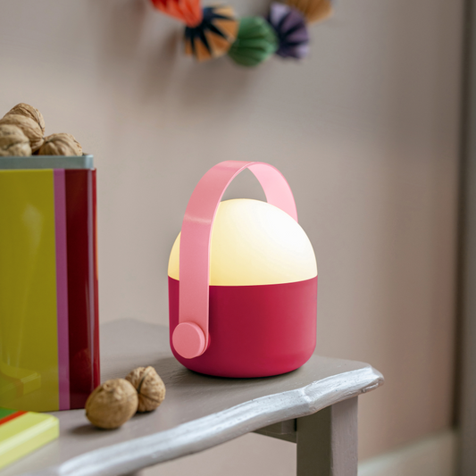 Draagbare LED lamp OLE - berry | Remember