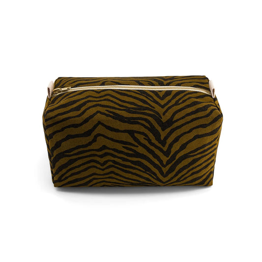 Wash bag - Vic - Tapenade Zebrou | Rose in April